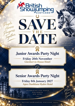SAVE THE DATE....SCOTTISH JUNIOR & SENIOR AWARDS 2026
